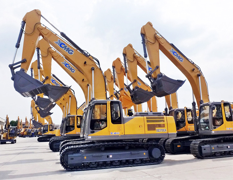 XCMG official 37 ton XE370CA hydraulic excavators Chinese big track excavator for sale